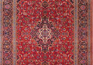 Ebay 9×12 oriental Rugs Vintage Traditional Floral 8×12 Kashan Persian oriental area Rug 11