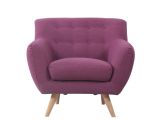 Ebay Mid Century Modern Accent Chair Modern Accent Chair Purple Mid Century Tufted button