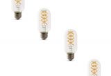 Edison Light Bulbs Home Depot Feit Electric 60 Watt Equivalent soft White at19 Dimmable Led