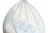 Egg Chairs that Hang From the Ceiling Hanging Chair Rattan Egg White Half Teardrop Wicker Hanging Chair