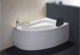 Ego Whirlpool Bathtub Eago 59 In Acrylic Left Drain Corner Apron Front