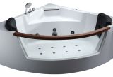 Ego Whirlpool Bathtub Eago Am197 5 Rounded Clear Modern Corner Whirlpool Bath