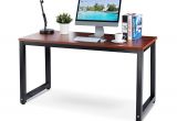 Eldoark Furniture Amazon Com Office Computer Desk 55 Teak Laminated Wooden