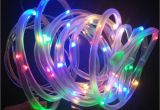 Electric Fairy Lights Yiyang Outdoor solar Led String Lights Outdoor solar Rope Tube Led