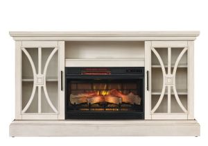 Electric Fireplace Insert with Heater W Remote. Duraflame Like the Logs Duraflame 62 In W 5200 Btu Weathered White Wood Flat Wall Infrared