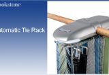 Electric Tie Rack Brookstone Automatic Tie Rack Youtube