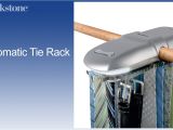 Electric Tie Rack Brookstone Automatic Tie Rack Youtube