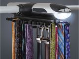 Electric Tie Rack Brookstone the Motorized Tie Rack Hammacher Schlemmer