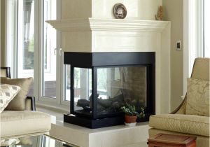 Element 4 3 Sided Fireplace 3 Sides Fireplace Mantel Egyptian Beige Polished Fireplace