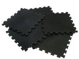 Elephant Bark Rubber Flooring Amazon Com Rubber Cal Eco Drain Interlocking Rubber Tiles 5 8