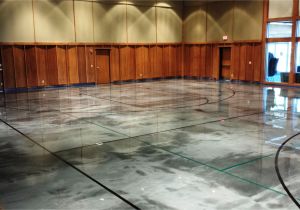 Elite Crete Garage Floors Elite Crete Reflector Epoxy Basketball Court Gets Custom Epoxy