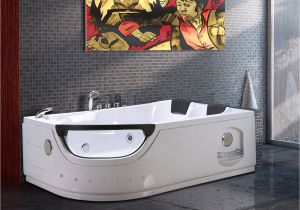 Elite Whirlpool Bathtub Whirpool Bathtub 70 8" X 47 2" Hot Tub Double Pump Elite