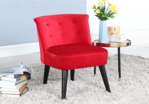Elizabeth Velvet Accent Chair Roger Glamorous Boudoir Style Velvet Accent Chair with
