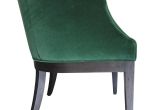 Emerald Green Velvet Accent Chair Custom Emerald Green Velvet Club Chair