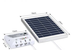 Emergency Lighting and Power Equipment 2018 solar Panel Lighting Kit solar Home Dc System Kit Usb solar