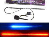 Emergency Vehicle Interior Light Bars Car Styling Waterproof 48 Led Rgb Flash Car Strobe Knight Rider