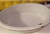 Enamel Baby Bathtub Vintage Porcelain White Enamel Baby Bath Tub Farm Wash