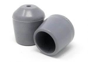 End Caps for Chair Legs 100 Pk Non Marring Plastic Foot Cap Glides for Rental Style Plastic