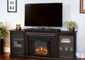 Entertainment Center with Electric Fireplace Insert Frederick Combines A Realistic Led Fireplace with A Functional