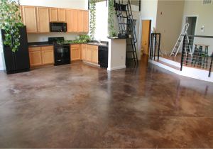 Epoxy Floors In Homes How to Stain An Interior Concrete Floor Pinterest Concrete Floor