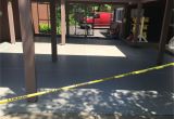 Epoxy Paint Floor Covering Pool Deck Coating with A Hybrid Decorative Epoxy Flooring System