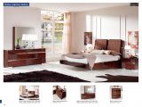 Esf wholesale Furniture Status Caprice Bedroom Walnut Modern Bedrooms Bedroom Furniture