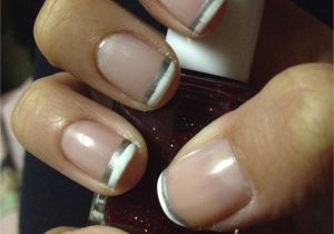 Essie Light Blue Essie Starter Wife French Manicure V 2 Nails Pinterest Nails