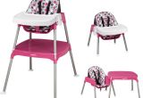 Evenflo Compact Fold High Chair Marianna evenflo 3 In 1 Convertible High Chair Dottie Rose Walmart Com