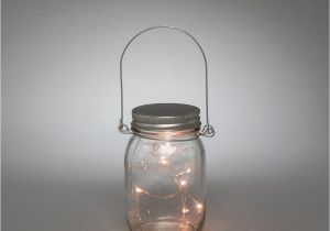 Everlasting Glow Led Light Strings Everlasting Glow 3 5 In X 5 5 In Clear Led Lighted Mason Jar 93249
