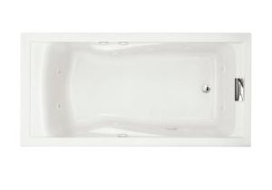 Evolution Whirlpool Bathtub American Standard 7236 Vc 020 White Evolution 72" Acrylic