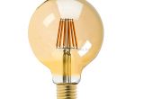Exit Light Bulbs Vintage Led Filament Light Bulb8w Golden Tint Edison G125 Globe