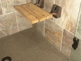 Extended Tub Bench Fold Away Shower Seats Offer Flexibility and Save Space Teak Shower