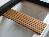 Extended Tub Bench Teak Bathtub Shelf Seat Bathroom Pinterest Bathtub Shelf