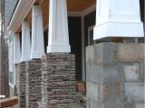 Exterior Decorative Column Wraps Tapered Columns Centurion Stone Ledge Pennsylvania House