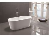 Extra Bathtubs for Sale Shop Vanity Art 67 Inch Freestanding White Acrylic Bathtub