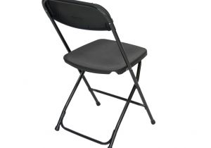 Extra Heavy Duty Beach Chairs Black Plastic Folding Chair Premium Rental Style