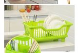Extra Large Dish Drying Rack Everything Imported Plastic Dish Drainer Rack Green Buy