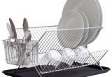 Extra Large Folding Dish Rack Bloomsbury Mill 2 Tier Folding Dish Drainer Collapsible Dryer