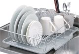 Extra Large Metal Wire Dish Rack with Drainboard Shop Sweet Home Collection 3 Piece Silver Dish Drainer Set On Sale