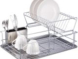 Extra Large Stainless Steel Dish Drying Rack 51 Plate Draining Rack Plate Drain Rack Popular Plate Drain Rack