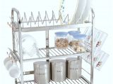 Extra Large Stainless Steel Dish Rack Buy Amol Stainless Steel Utensils Rack Online at Low Price In India