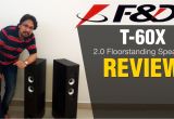 F D T-30x 2.0 Floor Standing Bluetooth Speakers F D T60x Fenda Speaker Review Youtube