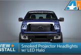 F150 Halo Lights 2009 2014 F 150 Smoked Projector Headlights W Led Halo Review