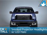 F150 Halo Lights 2009 2014 F 150 Smoked Projector Headlights W Led Halo Review