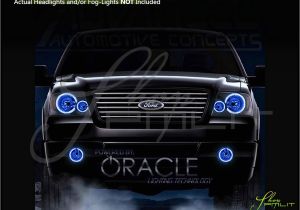 F150 Halo Lights oracle 04 08 ford F150 Led Colorshift Halo Rings Headlights Bulbs
