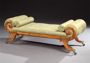 Fainting Chair History A Regency sofa Day Bed Circa 1820 England Georgian Era Life