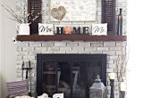 Fake Fire for Non Working Fireplace Favorite Things Linky Feels Like Home Pinterest Brick Fireplace