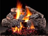 Fake Fire Logs for Gas Fireplace Cross Timbers Radiant Heat Series Available In 21 24 30 and