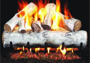 Fake Fire Logs for Gas Fireplace Peterson Real Fyre White Birch Log Set From Gas Log Guys Home