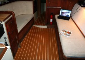 Fake Teak and Holly Flooring How I Improved the Look and Feel Of My Boat How to Install